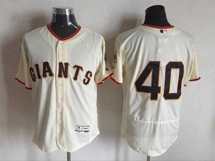 San Francisco Giants #40 Madison Bumgarner Cream 2016 Flexbase Collection Stitched Baseball Jersey,We sell and wholesale San Francisco Giants #40 Madison Bumgarner Cream 2016 Flexbase Collection Stitched Baseball Jersey on line form chian!